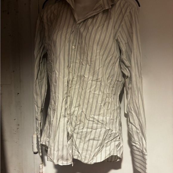 Miu Miu Other - Miu Miu Casual Striped Shirt dress suit blouse classic top
